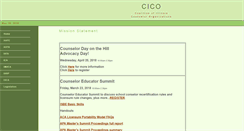 Desktop Screenshot of cico-il.org